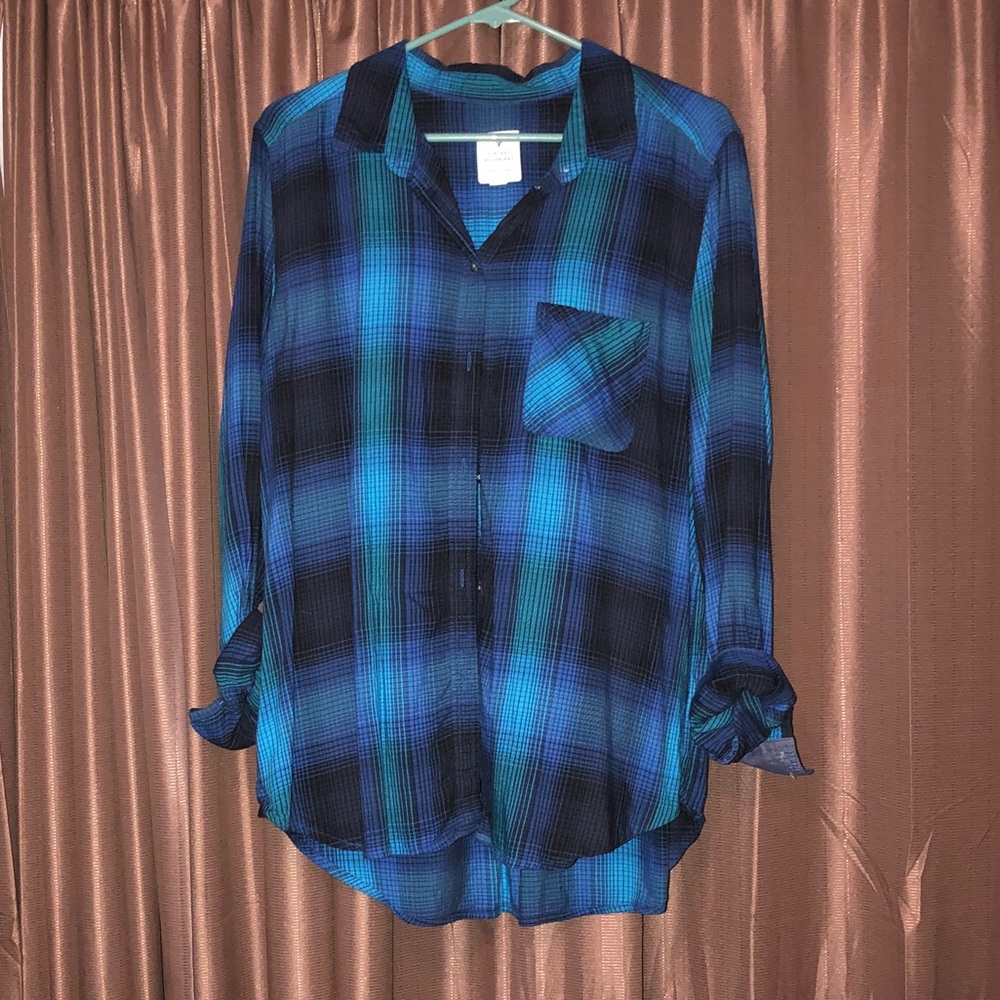 American Eagle Vintage Boyfriend Flannel